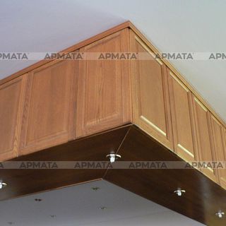 Интерьерные филенчатые панели из массива дуба