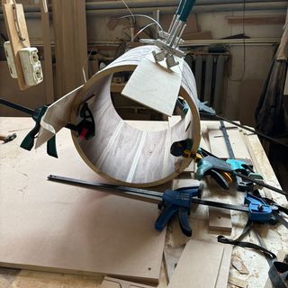 Производство круглых цилиндрических элементов интерьера - панели, элементы интерьера, мебели