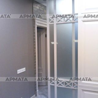 Двери раздвижные из массива дуба по чертежам заказчика